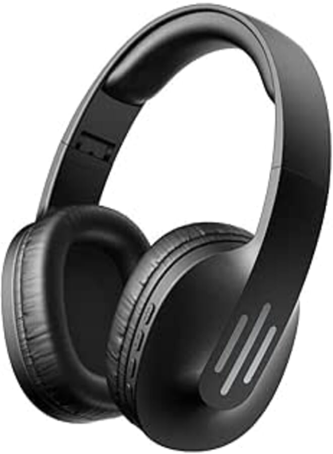 Riversong Wireless Rhythm L9 Overhead Headphone, Black